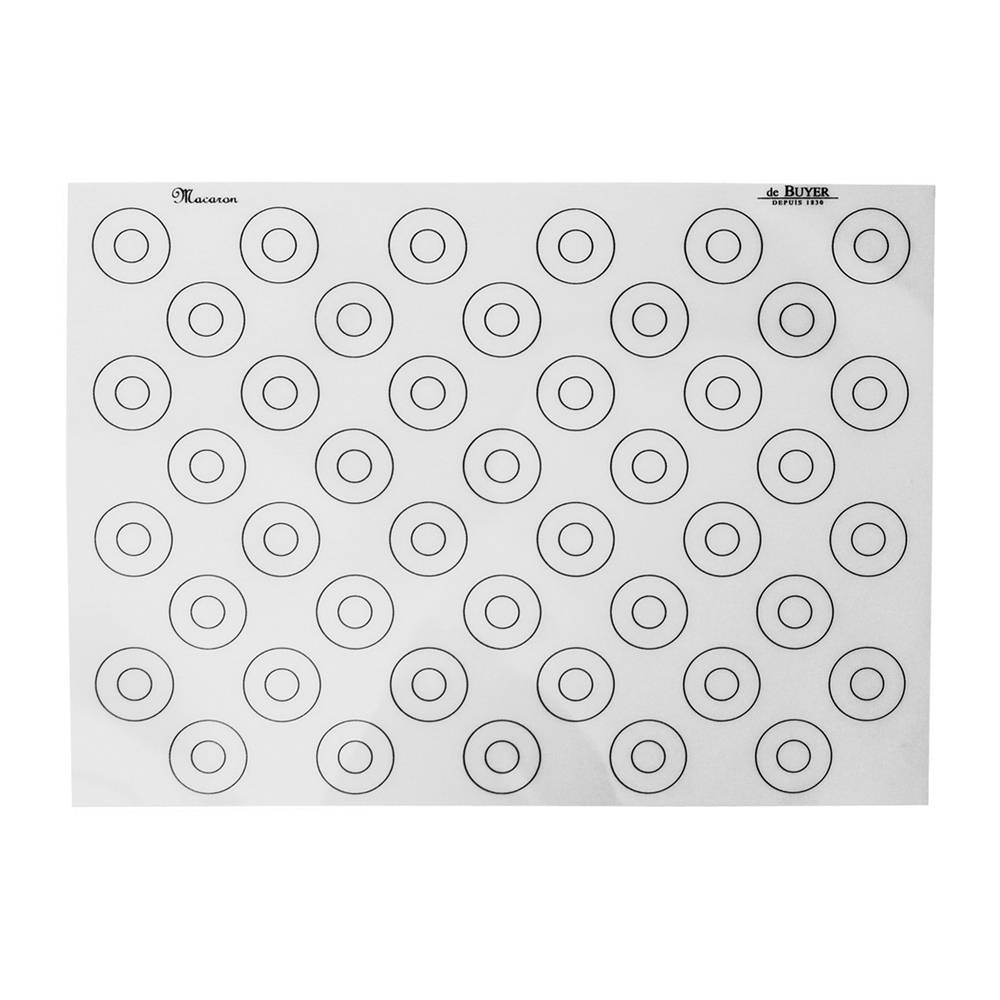 Tapis à macarons en silicone 40x30 cm - Image 1