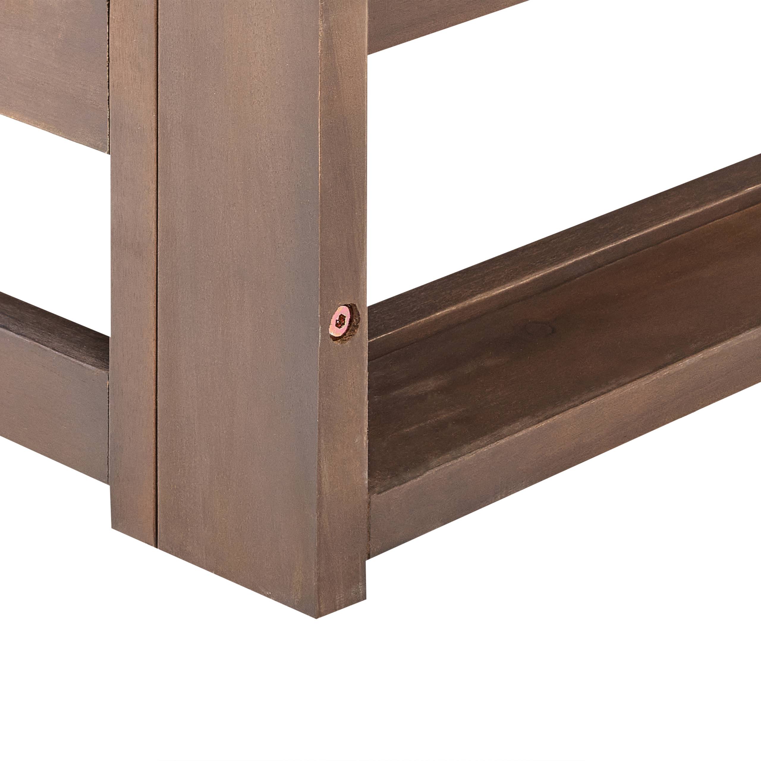 Beliani - Canapé de jardin, 3 Personnes Bois d'acacia certifié Marron foncé TRANI - Beliani - Image 7