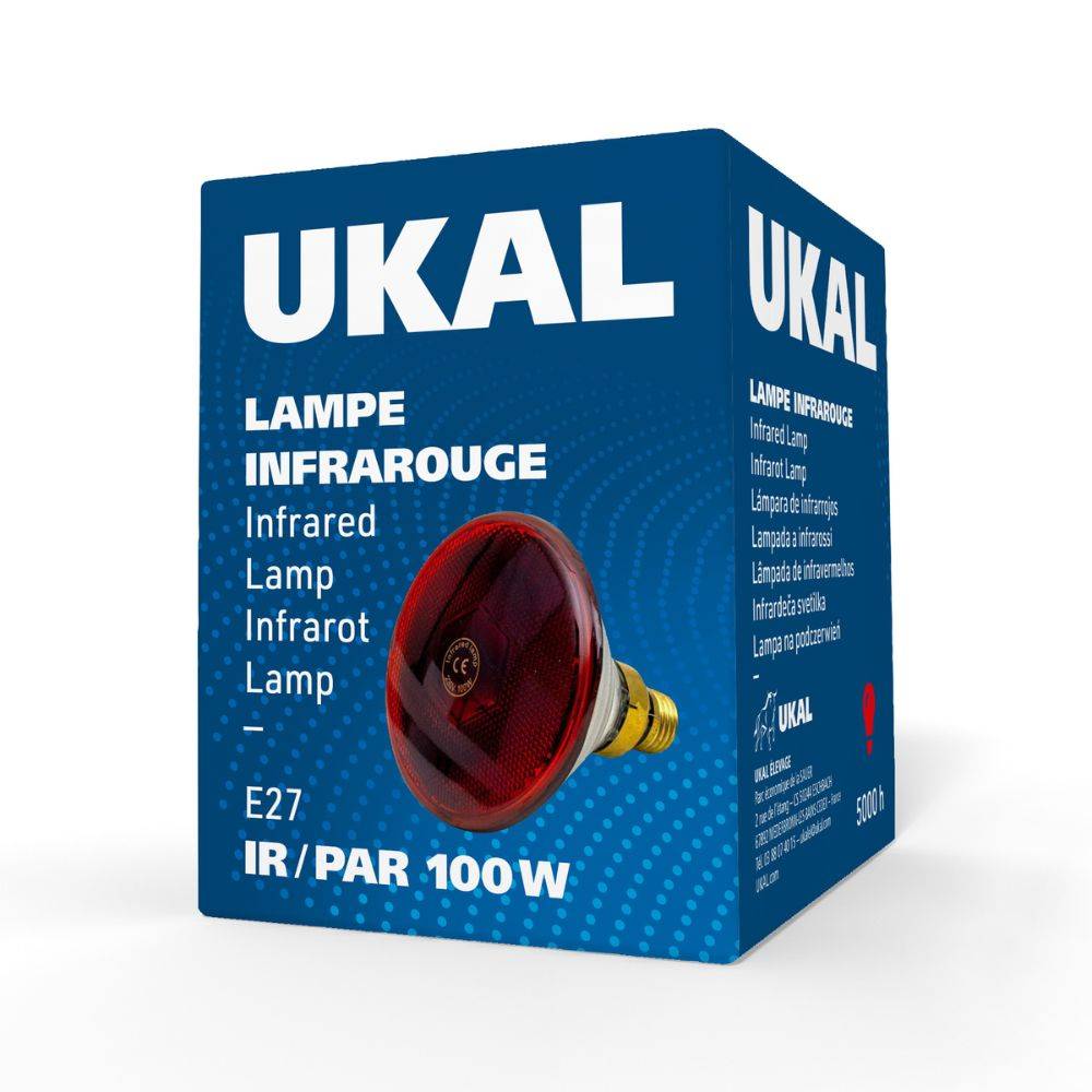 Ukal - Ampoule infrarouge PAR 100 W rouge UKAL - Image 5