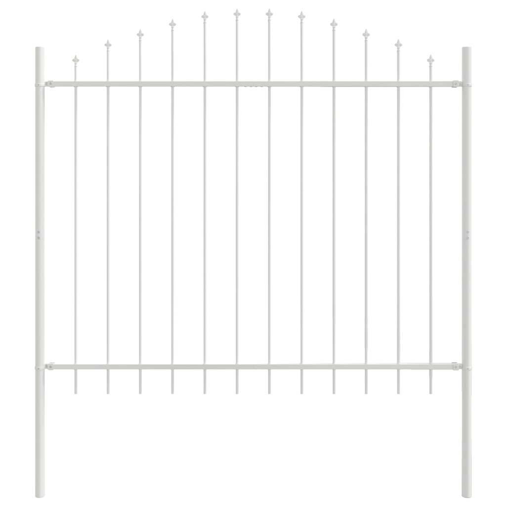 Maison Chic - Clôture de jardin - Panneau de clôture - Palissade Blanc 170 x 150 cm g471 - Image 1