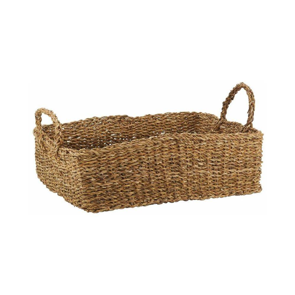 Aubry Gaspard - Ensemble de corbeilles de rangement en jonc (Lot de 7) - Image 2