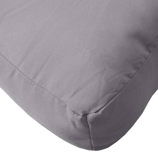 PANGIVO - Coussins de palette tissu oxford gris 60 x 60 x 13 cm - PANGIVO - Image 8