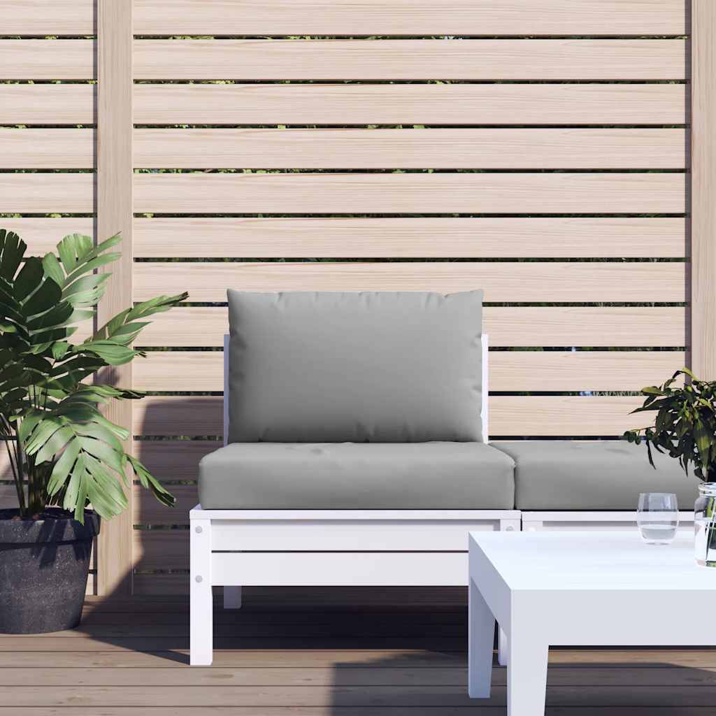 PANGIVO - Coussins de palette tissu oxford gris 60 x 60 x 13 cm - PANGIVO - Image 1