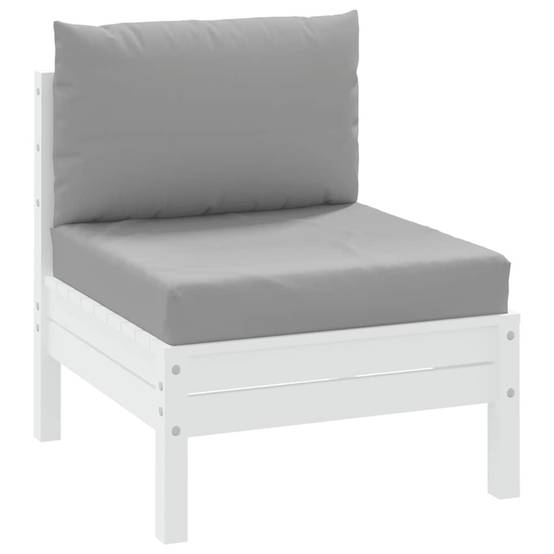 PANGIVO - Coussins de palette tissu oxford gris 60 x 60 x 13 cm - PANGIVO - Image 3