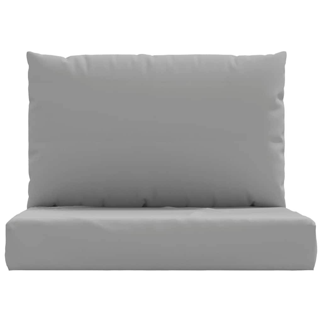 PANGIVO - Coussins de palette tissu oxford gris 60 x 60 x 13 cm - PANGIVO - Image 4