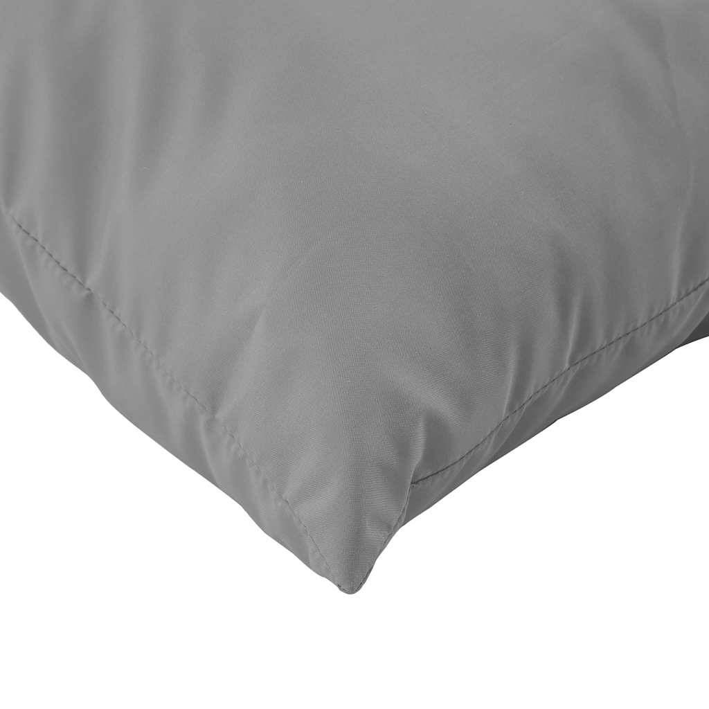 PANGIVO - Coussins de palette tissu oxford gris 60 x 60 x 13 cm - PANGIVO - Image 7