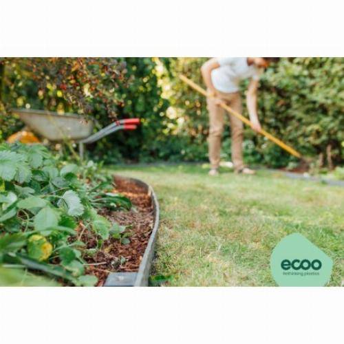 Bordure de jardin Ecolat - Rouleau - H14cm x 25m - Noir - Image 5