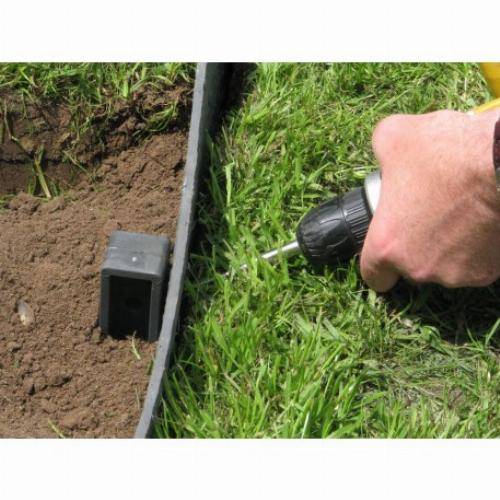 Bordure de jardin Ecolat - Rouleau - H14cm x 25m - Noir - Image 1