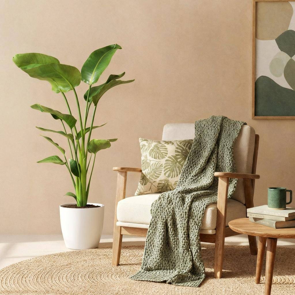 Strelitzia Nicolai - Pot de 21cm - Blanc - Plantes d'intérieur - Image 4