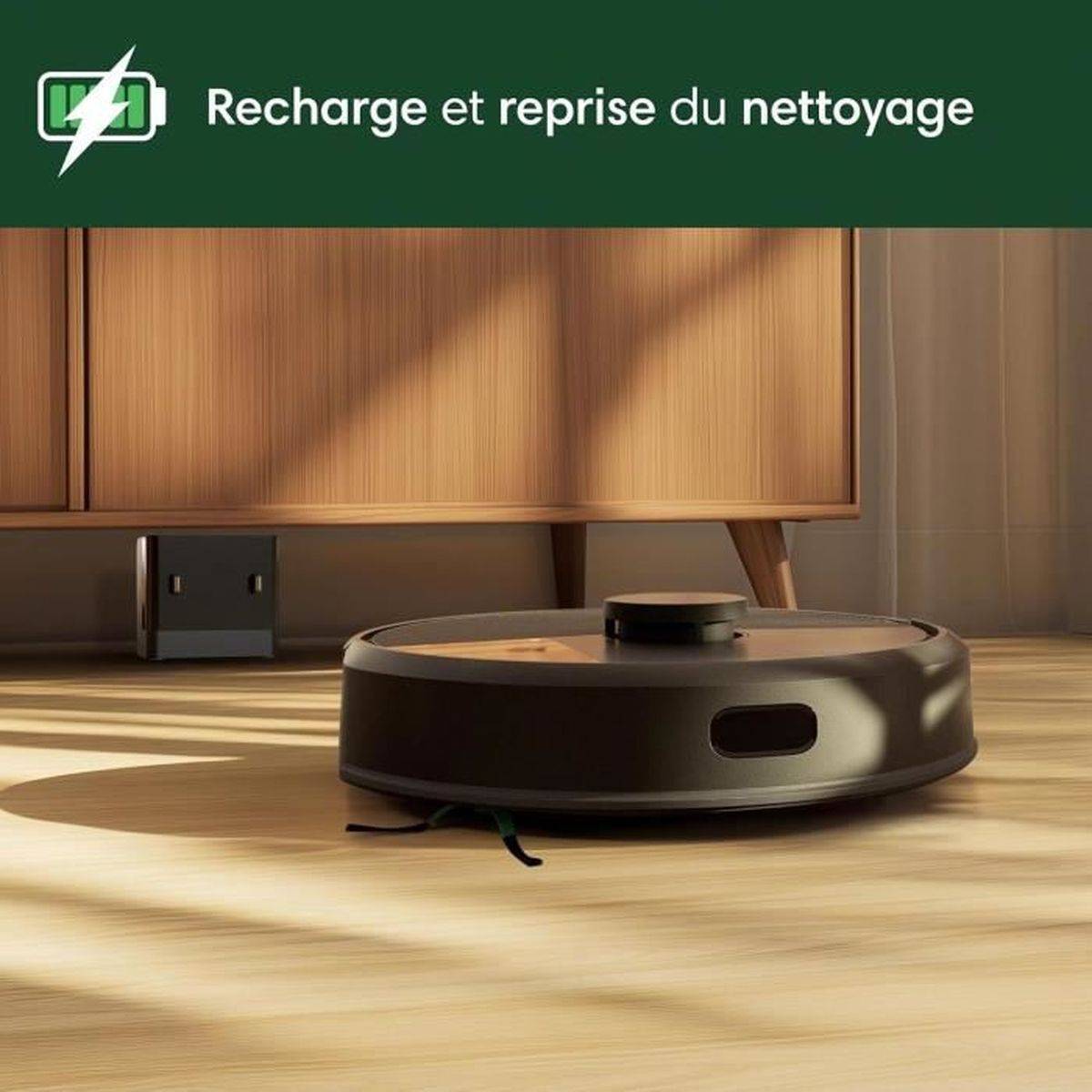 Robot aspirateur laveur Roomba Combo 105 LiDAR 7000 Pa - 0,4 L / 0,2 L - IROBOT - Image 7