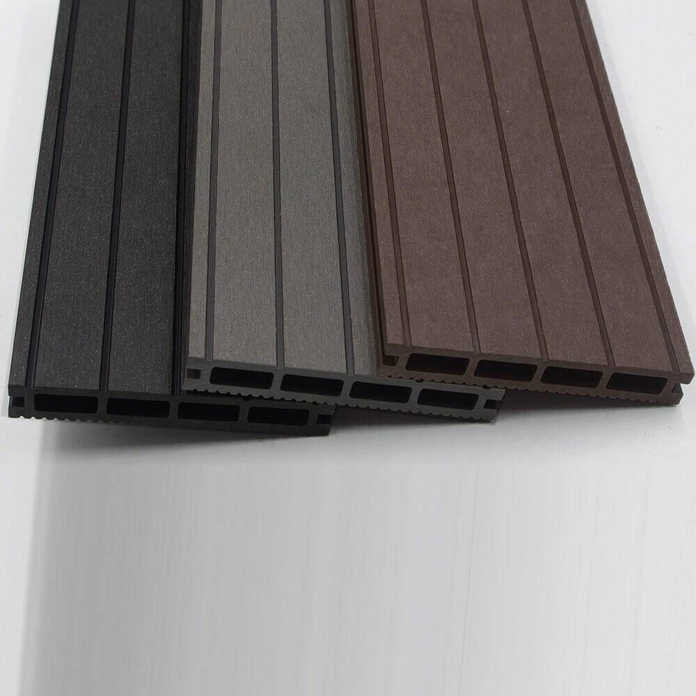 Home Deluxe - Kit complet de terrasse WPC HOME DELUXE SAMANA - Gris clair 50m² - Image 7