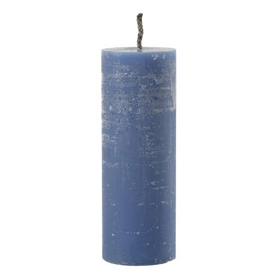Bougie Pilier Extérieur "Odessa" 28cm Bleu - Image 1