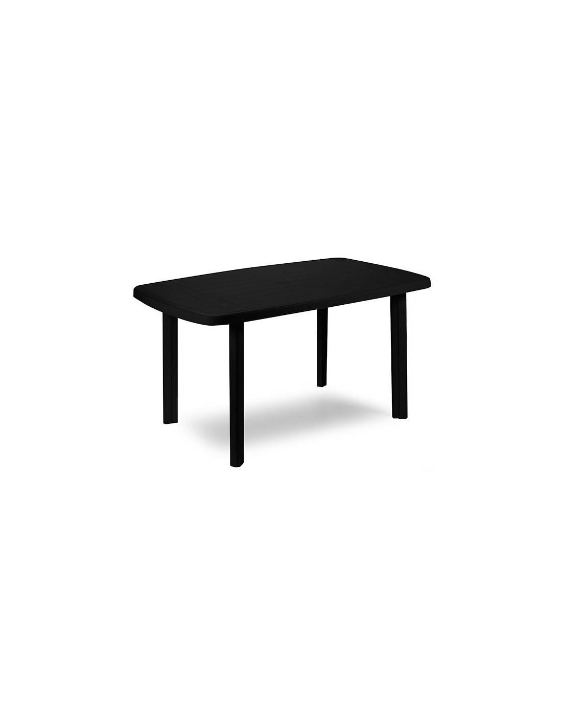 Table De Jardin Ovale Faro Gris Anthracite Ref.609907 - Image 1