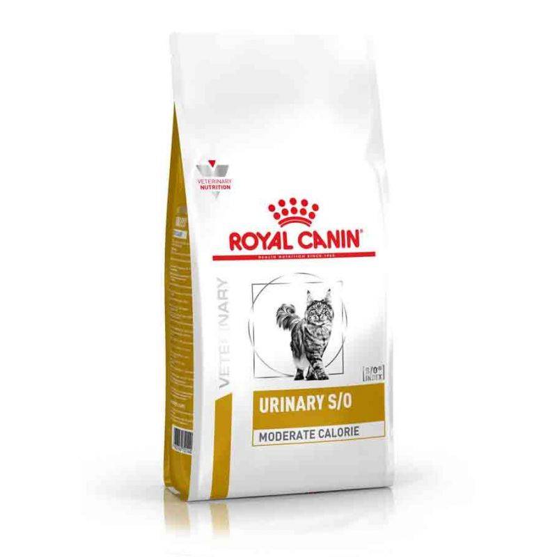 Royal Canin - Croquettes chat VETERINARY CAT URINARY S/O MODERATE CALORIE - Royal Canin 9 kg