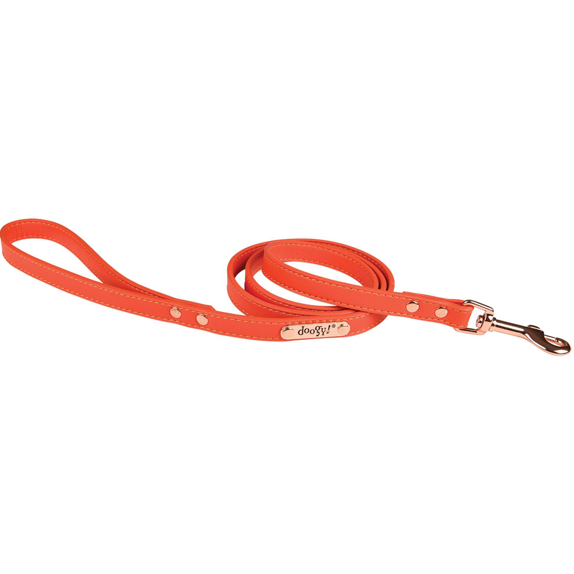 Laisse Simili Summer Couleur : Orange DOOGY GLAM