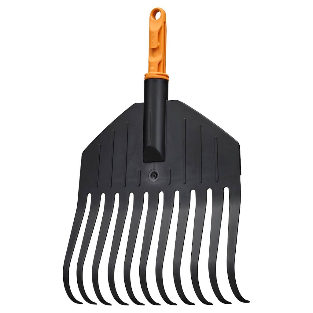 Fiskars - Petit balai à feuilles - OneClick 21,7 cm - nettoyage des zones difficiles d’accès - Image 2