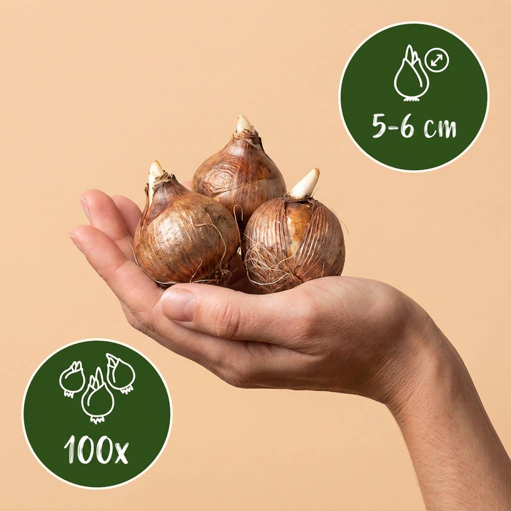 La Green Touch - Crocus botaniques en mélange - 100 bulbes - Image 3