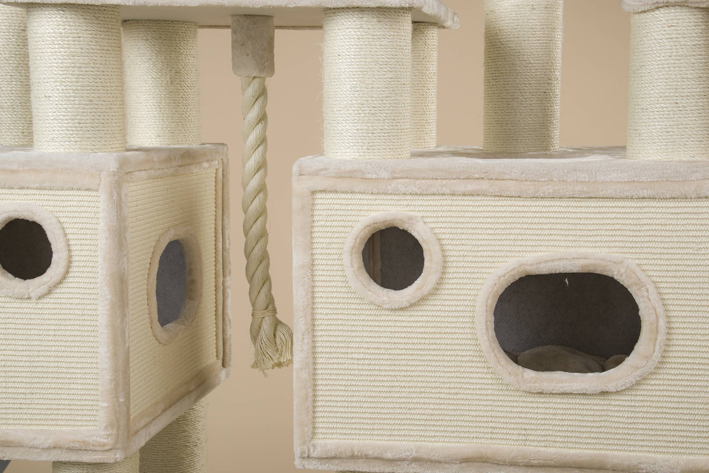Rhr Concepts Bv - Arbre à chat Royal Cat Palace (Beige) - RHR Concepts BV - Image 3