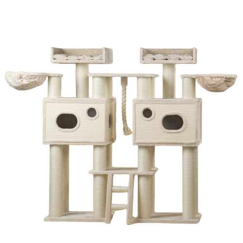 Rhr Concepts Bv - Arbre à chat Royal Cat Palace (Beige) - RHR Concepts BV - Image 1