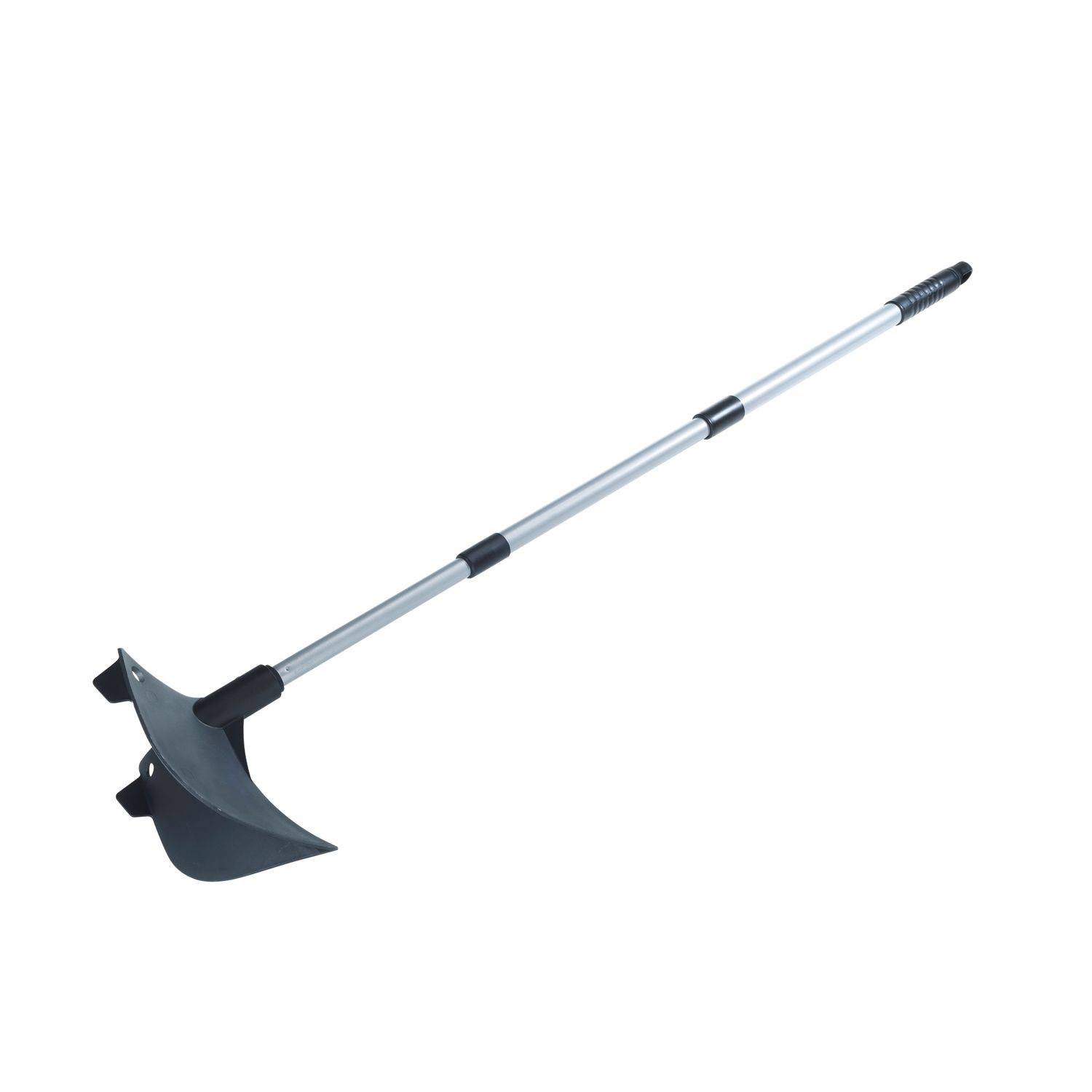 Sans Marque - Charrue de jardin avec manche extensible - Noir et Argent - Wenko - Image 1