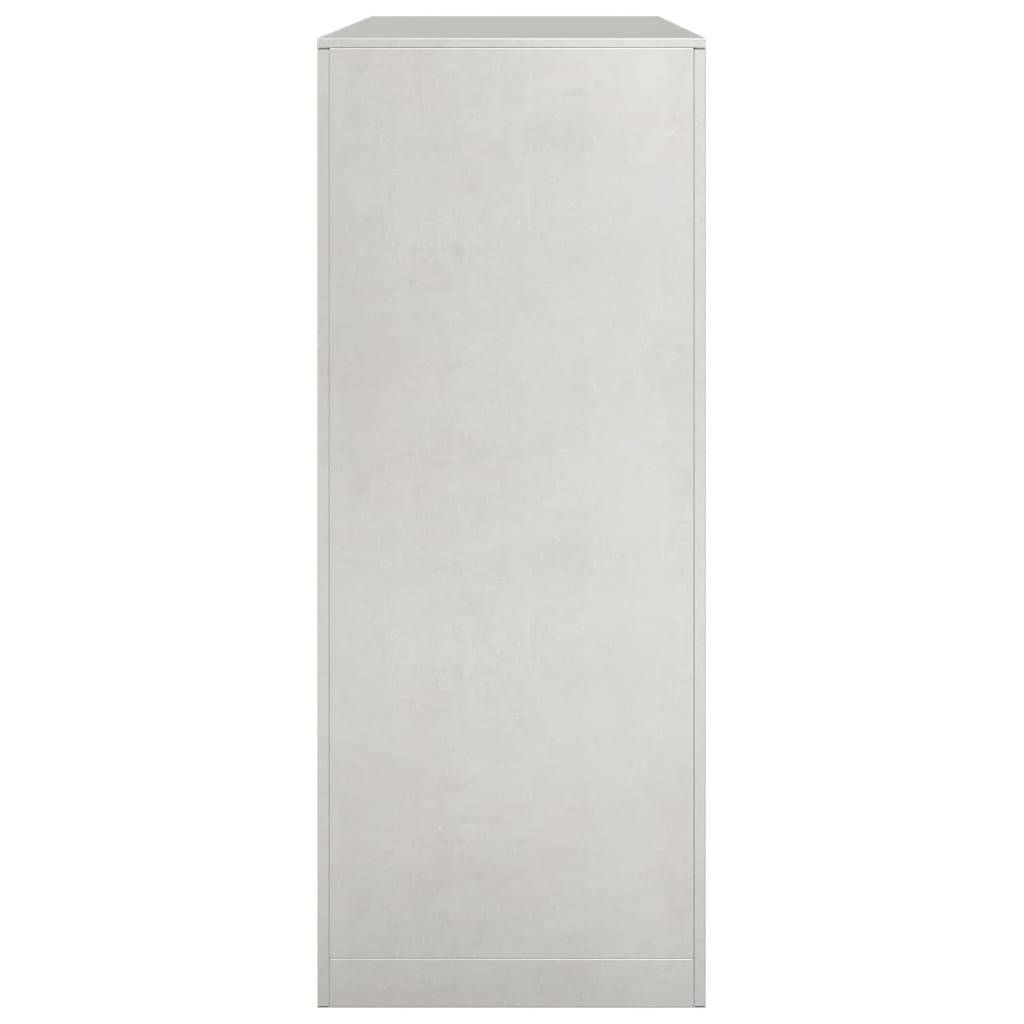 Étagère à Bûches Design Acier Inoxydable Rangement Intérieur Extérieur 100x40x100cm - ComfortXL Outdoor Living - Image 5
