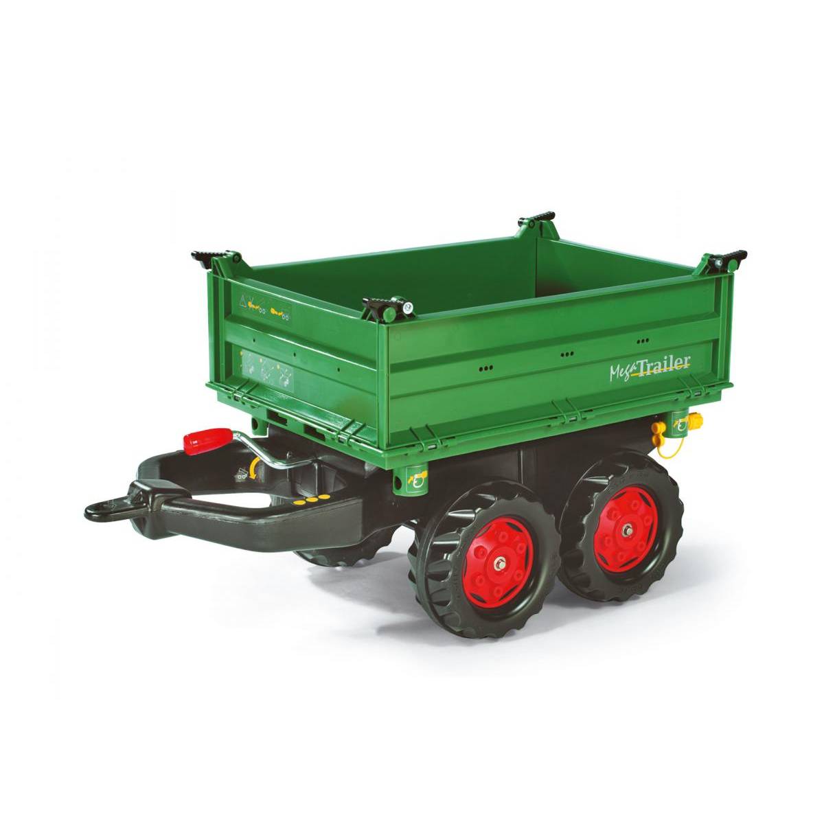 Remorque Rolly Toys RollyMega 122202 - Idéale pour les Enfants de 3 à 10 Ans