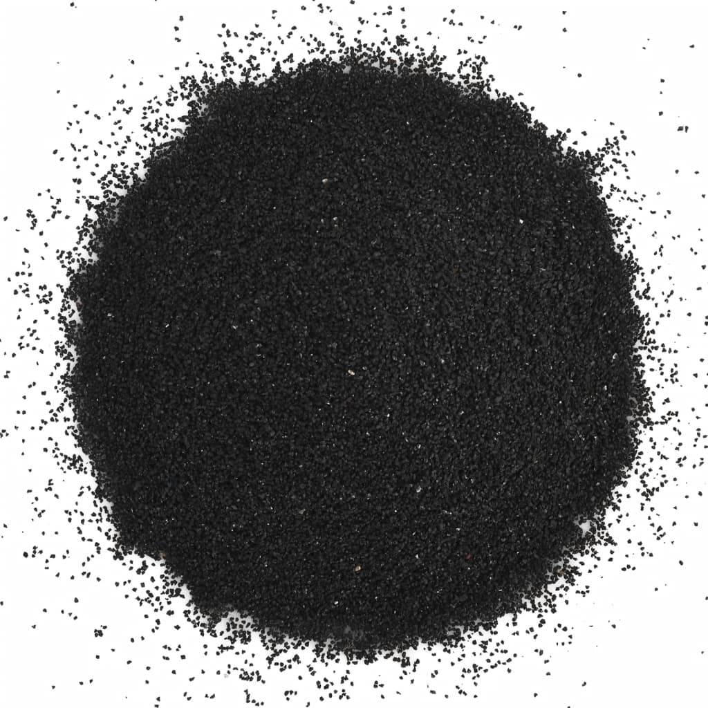 Vidaxl - Sable pour aquarium 25 kg noir 0,2-2 mm vidaXL 155294 - Image 4