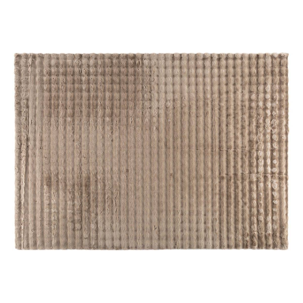 Tapis Imitation Fourrure "Novis" 200x290cm Beige - Image 1
