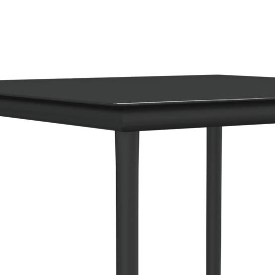 ComfortXL - Set bistrot de jardin 2 personnes résine tressée table verre pour balcon Marron – ComfortXL Outdoor Living - Image 8