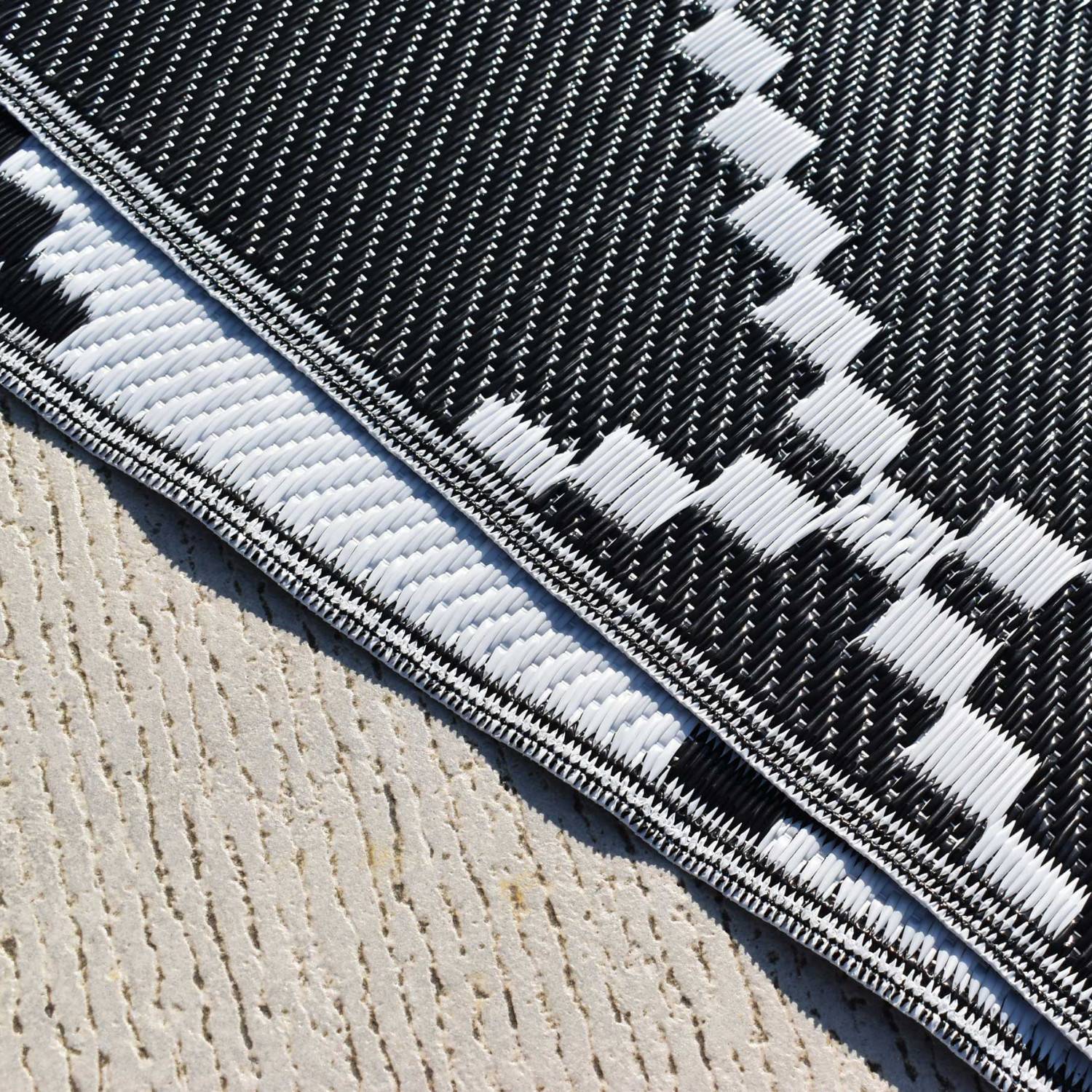 Autre - Tapis extérieur noir 150x220cm - Image 3