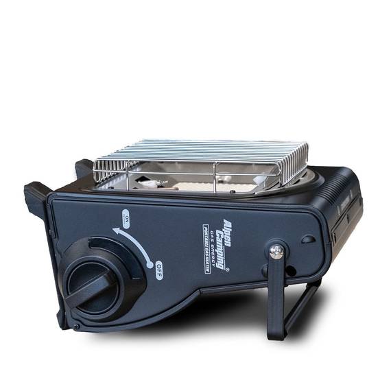 Chauffage à gaz portable 1700W Avec système sécurité + 12 Cartouches gaz ALPEN - Image 7