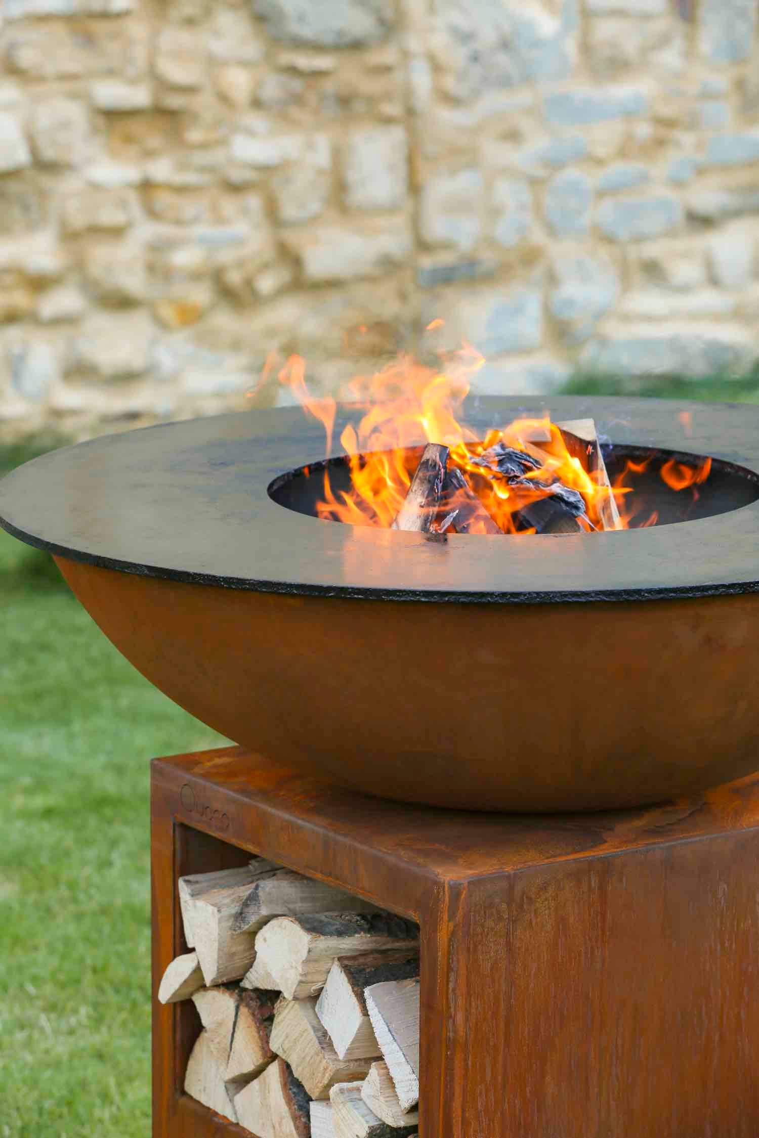 Quoco - Brasero Piatto  Large Pro Corten Ø94  - Quoco - Image 4