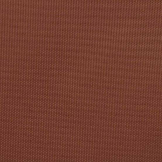 Helloshop26 - Voile toile d'ombrage parasol tissu oxford carré 5 x 5 m terre cuite - Image 3