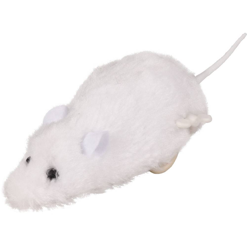 Jouet souris Asher 17 cm remontable couleur aléatoire pour chat - Image 2