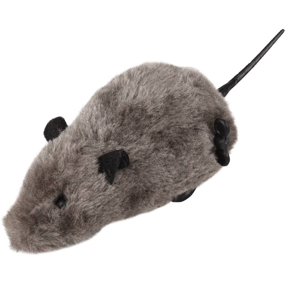 Jouet souris Asher 17 cm remontable couleur aléatoire pour chat - Image 1
