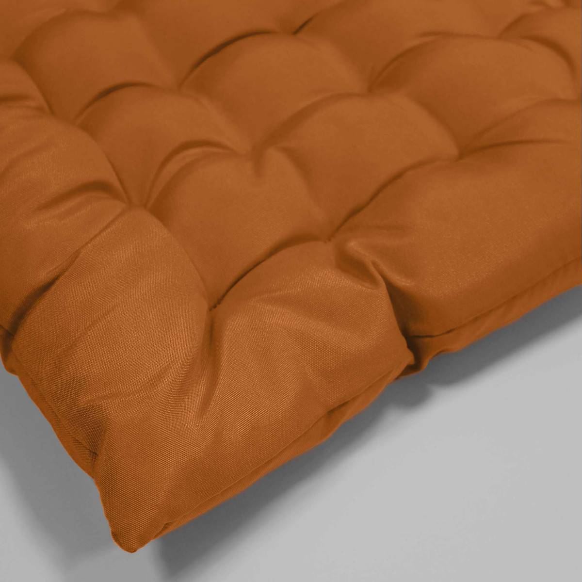 Paris Prix - Galette de Chaise Matelassée "Essentiel" 40x40cm Camel - Image 4