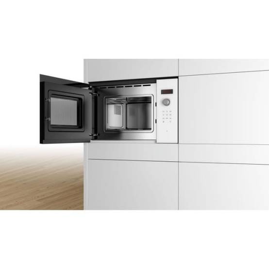 Bosch - Micro-onde encastrable - BOSCH SER4 - BFL523MW1F - Blanc - 59,4 x 31,7 x 38,2 cm - Image 3