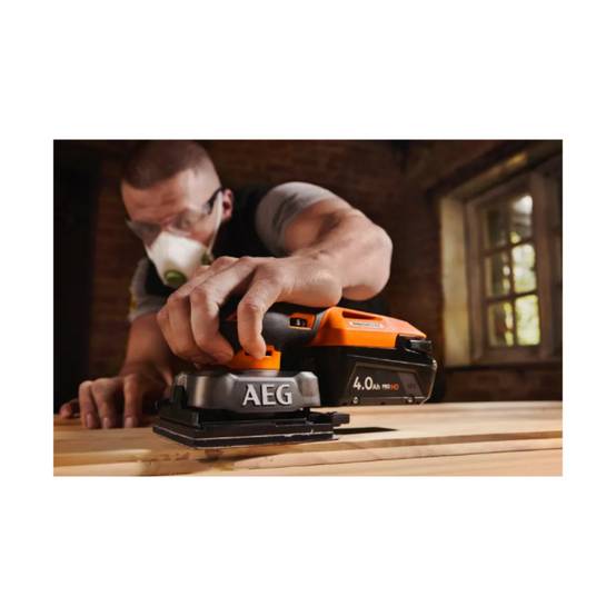 Aeg - Ponceuse vibrante 18V Subcompact Brushless AEG - Sans batterie ni chargeur - Image 4