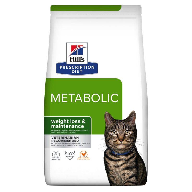 CROQUETTES CHAT ADULT PRESCRIPTION DIETS METABOLIC - HILL'S 1,5 kg