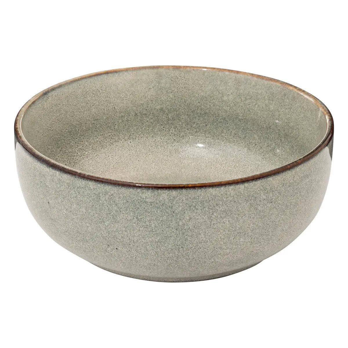 Saladier en Céramique "Terre Inconnue" 22cm Vert