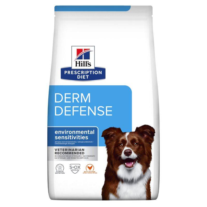 CROQUETTES CHIEN ADULT PRESCRIPTION DIETS DERM DEFENSE - HILL'S 12 kg