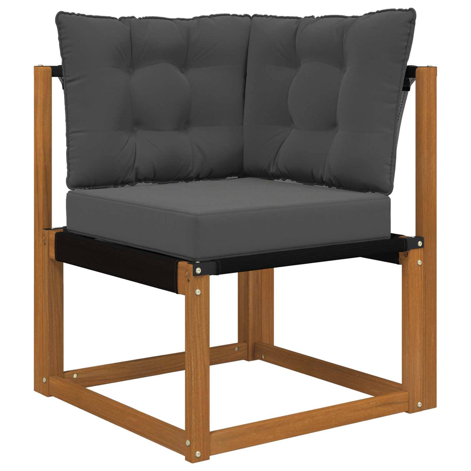 PANGIVO - Coussins de canapé extérieur polyester anthracite 60 x 40 x 10 cm - PANGIVO - Image 3