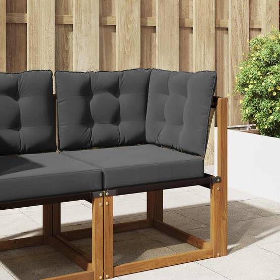 PANGIVO - Coussins de canapé extérieur polyester anthracite 60 x 40 x 10 cm - PANGIVO - Image 1