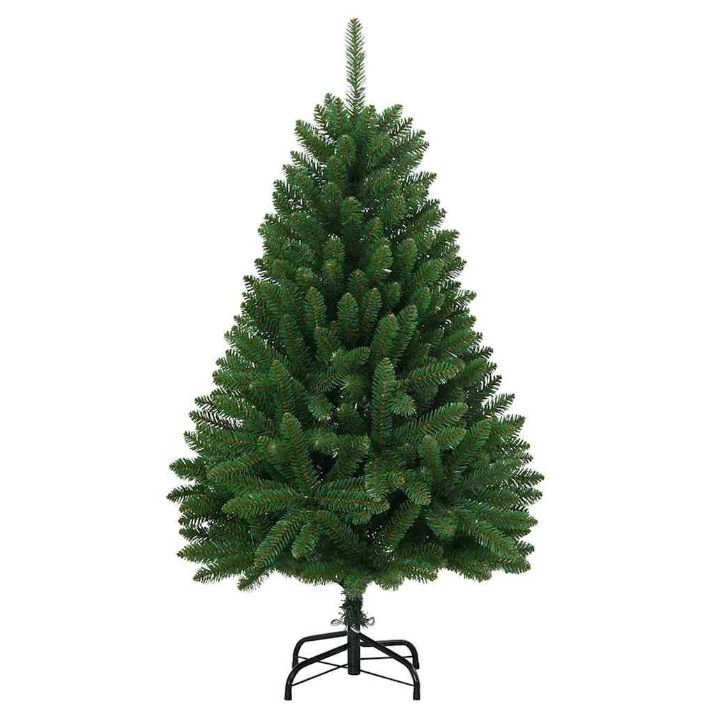 Sapin de Noël | Arbre de Noël artificiel avec 150 LED Vert 150 cm PVC et métal Maison Chic - Image 5