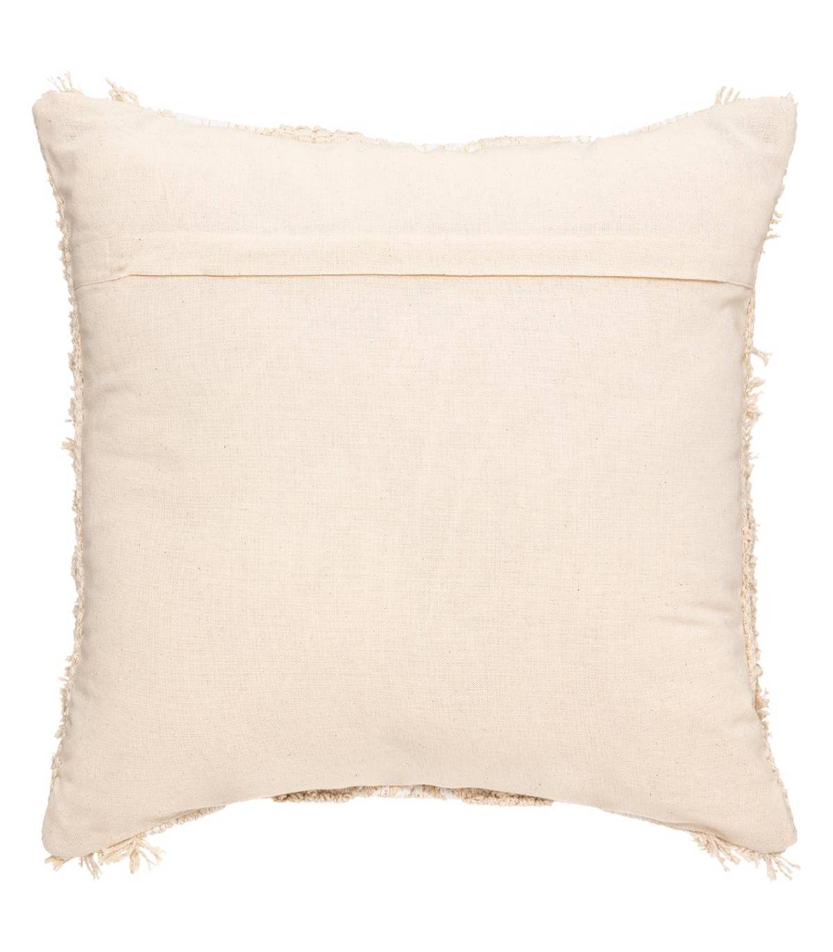 Coussin déhoussable en Coton Jacquard motif en relief 40 x 40 cm - Image 4