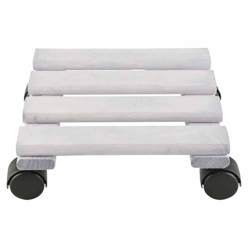 Esschert Design - Support plantes à roulettes Gris 24 cm - Esschert Design - Image 1