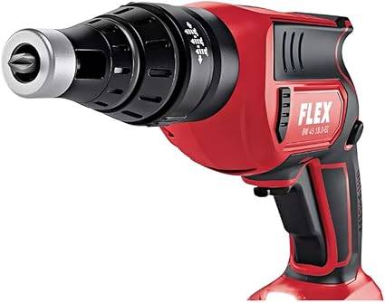 Set visseuse pour cloisons sèches + outil multifonction - FLEX - avec 2 batteries 18V 2.5Ah - chargeur - mallette -532427 - Image 3