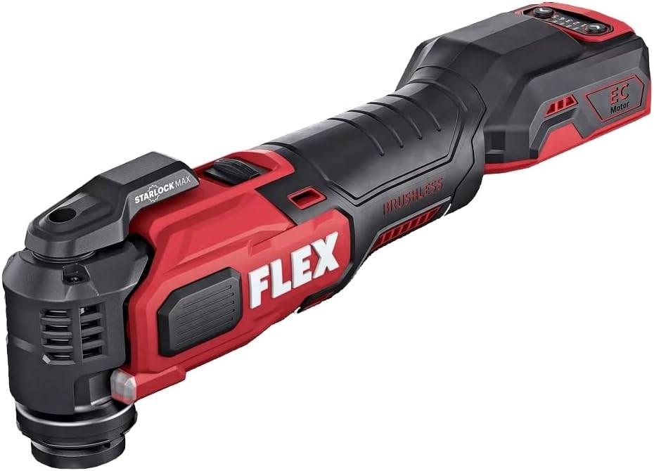 Set visseuse pour cloisons sèches + outil multifonction - FLEX - avec 2 batteries 18V 2.5Ah - chargeur - mallette -532427 - Image 5