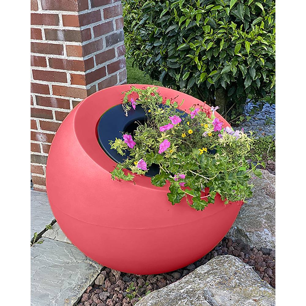 Plast'Up Rotomoulage - Pot de fleurs sphérique xxl dolce vita 300l-lot de 2 - Image 3