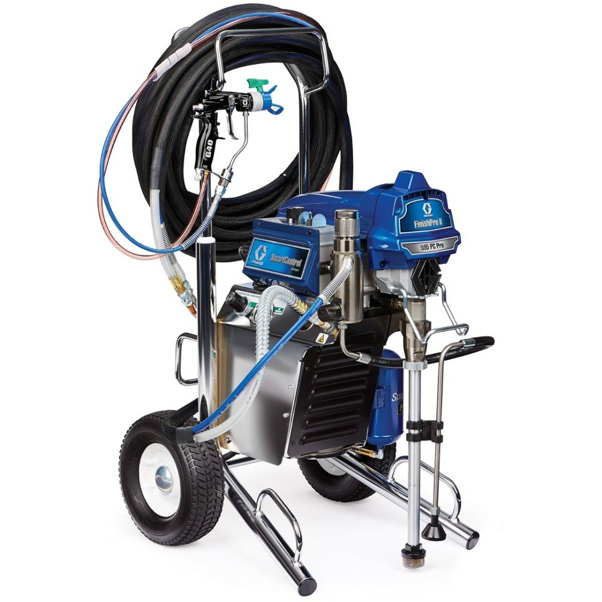 Pulvérisateur FinishPro II 595 PC Pro électrique - air/sans air - GRACO - 230 V - 17E912 - Image 1